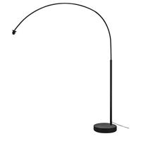 SLV staand armatuur FENDA BOW BASIS E27 / binnenverlichting, studiolamp, woonkamerlamp, deco-armatuur, leeslamp / E27 25 W zwart