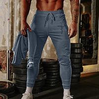 Voor heren Joggers Joggerbroek Joggingbroeken Atletische broek GYM-broek Zak Trekkoord Elastische tailleband Broeken / Regenbroek / Overbroek Buiten Sport Outdoor Sportief Herfst Ademend Zacht Lightinthebox