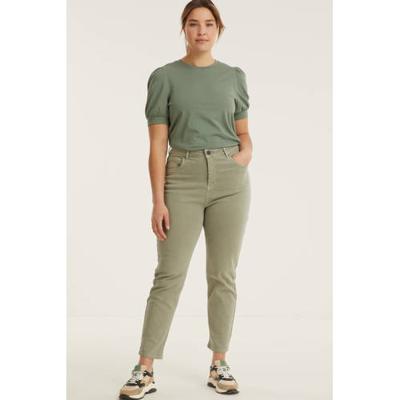 Simply Be mom jeans kaki