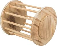 Trixie Hooivolder, gelooid hout, ø 20 × 23 cm, voederbak, voederbak