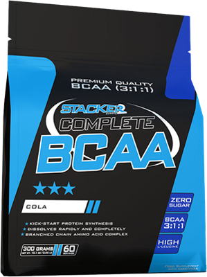Stacker2 Complete BCAA Cola (300 g) Stacker2 Complete BCAA Cola (300 g)