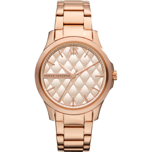 Horlogeband Armani Exchange AX5202 Staal Rosé 18mm