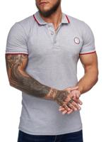 One Redox - heren poloshirt grijs - 1403