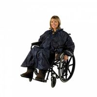 Splash poncho met mouwen deluxe