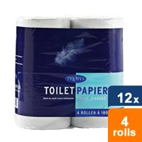 Propia - Toiletpapier 2-laags tissue - 12x 4 rollen