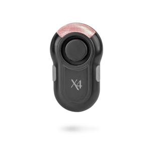 X4-LIFE Tasalarm X4-TECH Zwart 115 dB 701589