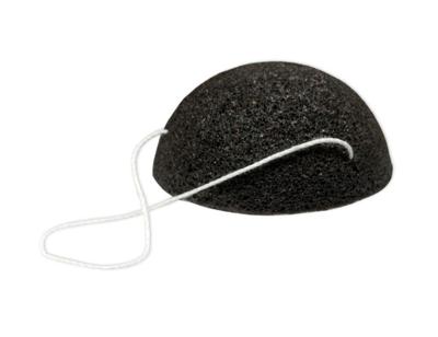 Ecoluba Konjac spons - zwart - houtskool Ecoluba Konjac spons - zwart - houtskool