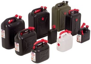 Hünersdorff 811560 Jerrycan voor brandstof 5 l Kunststof