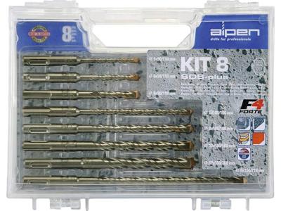 Alpen 80704100100 Carbide Hamerboorset 8-delig 5 mm, 6 mm, 6 mm, 8 mm, 8 mm, 8 mm, 10 mm, 12 mm SDS-Plus 1 set(s) Alpen 80704100100 Carbide Hamerboorset 8-delig 5 mm, 6 mm, 6 mm, 8 mm, 8 mm, 8 mm, 10 mm, 12 mm SDS-Plus 1 set(s)