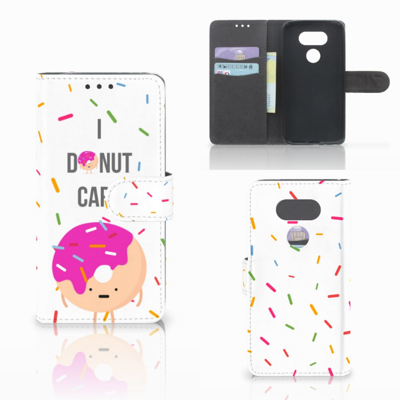 LG G5 Book Cover Donut Roze