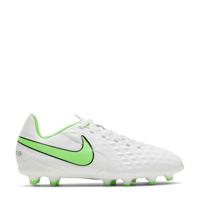 Nike Tiempo Legend 8 Club MG Jr. voetbalschoenen lichtgrijs/felgroen