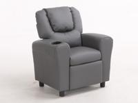 Relaxzetel voor kinderen BAMBINO grijs