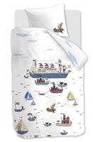 Beddinghouse x Fiep Amsterdam Bootje varen Dekbedovertrek Multi 120 x 150 cm + 1x 60 x 70 cm