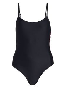 Karl Lagerfeld maillot de bain à logo Essential imprimé - Noir