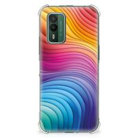 Shockproof Case voor Nokia XR21 Regenboog