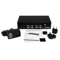 StarTech.com 4-poort 1U-Rack USB KVM-switch met OSD - thumbnail