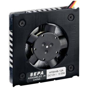 SEPA HFB44B12A-006 Chipkoeler 12 V/DC (l x b x h) 7.50 x 44 x 44 mm