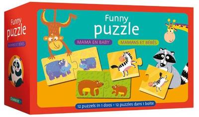 Funny puzzle - mama en baby / Funny puzzle - mamans et bébés - Paperback (9789044757415)
