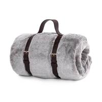 Tiseco Home Studio Plaid Bunny - Grijs