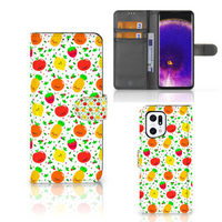 OPPO Find X5 Pro Book Cover Fruits