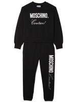 Moschino Kids survêtement à logo Couture - Noir