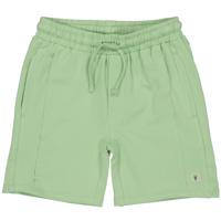 LEVV Jongens sweat short - Kors - Zacht groen