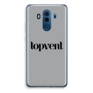 Topvent Grijs Zwart: Huawei Mate 10 Pro Transparant Hoesje