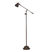 Vloerlamp Archer Antiek Donker Koper