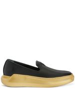 Giuseppe Zanotti mocassins Remye en cuir - Noir - thumbnail