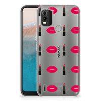 Nokia C21 Plus TPU bumper Lipstick Kiss - thumbnail