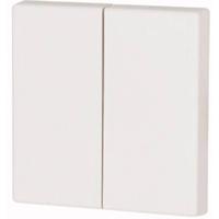 Eaton xComfort draadloze wip, 2-voudig neutraal, 55 x 55 mm, zuiver wit mat, CWIZ-02/01 (126046)