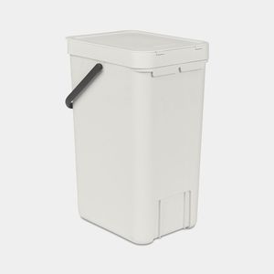 Brabantia Sort & Go Afvalemmer / Opberger 16 L - Grijs