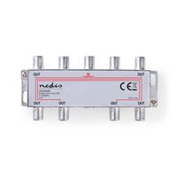 Nedis CATV-Splitter | 5-1000 MHz | 11.0 dB | Zink | 1 stuks - SSPL800ME SSPL800ME - thumbnail