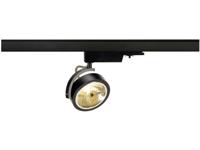 SLV 230V-railsysteem lamp G53 Zwart