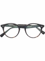 Oliver Peoples lunettes de vue Romare à monture ronde - Noir