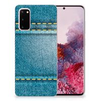 Samsung Galaxy S20 Silicone Back Cover Jeans