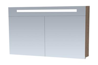Sanituba Spiegelkast 2.0 120cm Donker eiken