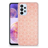 Samsung Galaxy A23 TPU bumper Pattern Orange