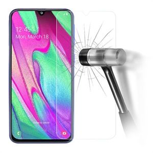 Samsung Galaxy A40 Screenprotector van gehard glas - 9H, 0,3 mm - Doorzichtig