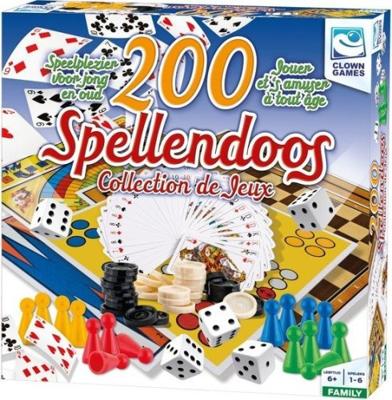 Clown Games Spellendoos 200-delig NL/FR