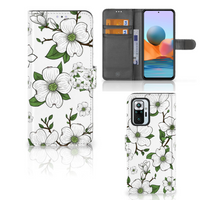 Xiaomi Redmi Note 10 Pro Hoesje Dogwood Flowers