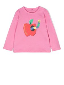 Stella McCartney Kids haut à imprimé graphique - Rose