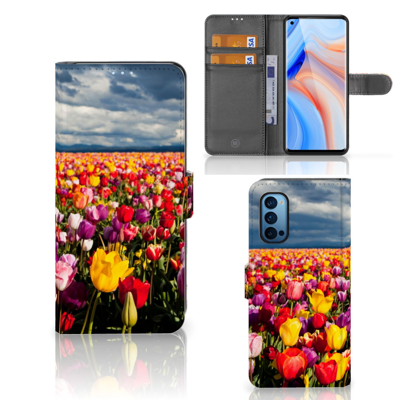 OPPO Reno 4 Pro 5G Hoesje Tulpen OPPO Reno 4 Pro 5G Hoesje Tulpen