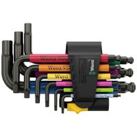 Wera 950/9 Hex-Plus Multicolour Imperial 3 Inbus Haakse schroevendraaierset 9-delig