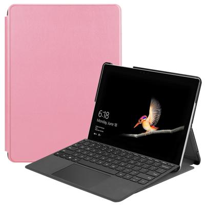 2-Vouw sleepcover hoes - Microsoft Surface Go - Lichtroze 2-Vouw sleepcover hoes - Microsoft Surface Go - Lichtroze