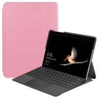2-Vouw sleepcover hoes - Microsoft Surface Go - Lichtroze