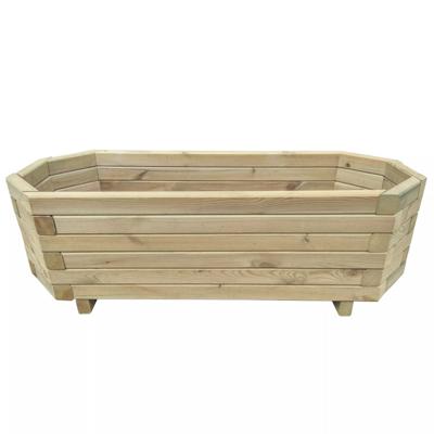 vidaXL Plantenbak verhoogd 80x32x31 cm geïmpregneerd grenenhout vidaXL Plantenbak verhoogd 80x32x31 cm geïmpregneerd grenenhout