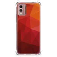 Shockproof Case voor Nokia C32 Polygon Red