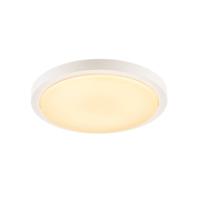 SLV buiten plafondlamp Ainos rond - wit
