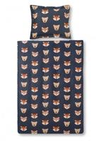 Vandyck Vandyck Dekbedovertrek JUNGLE KIDS jeans blue